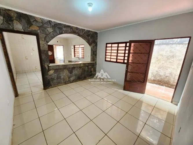 Casa com 2 dormitórios para alugar, 140 m² por R$ 1.560,00/mês - Vila Mariana - Ribeirão P