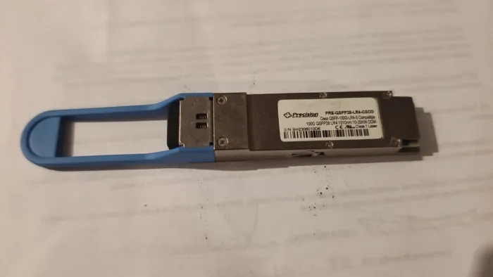 Transceptor óptico (módulo GBIC/QSFP28) de alta performance