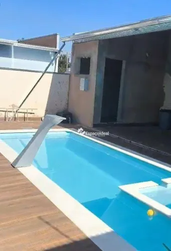 Sçao Manoel - churrasqueira com piscina e suite