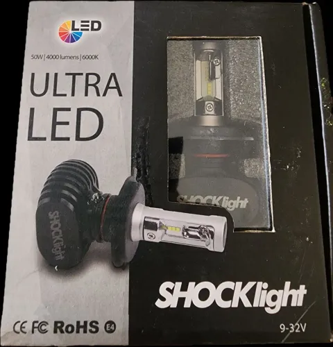 Lâmpada Ultra Led Carro ShockLight
