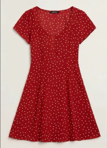 Vestido vermelho Forever 21 - tamanho P  