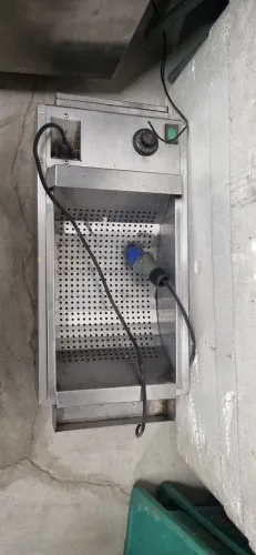 Estufa horizontal de inox - fast food