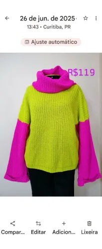Blusa tricô