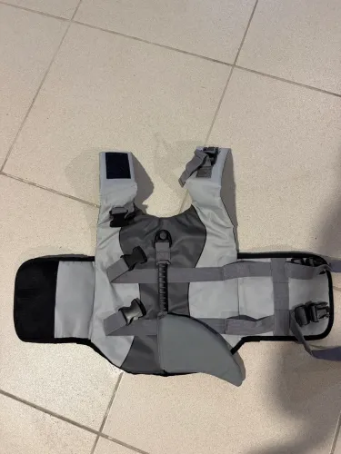 Colete cachorro tubarão