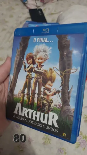 Blu ray Arthur A Guerra dos Mundos