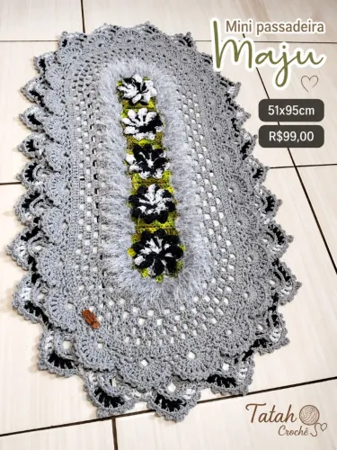 Mini Passadeira em Crochê 