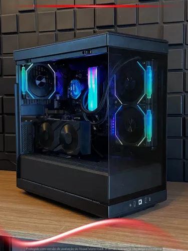 Desktop Gamer Ryzen 5 5500X3D + RTX 3060 Ti 8GB | 32GB RAM | SSD 480GB | Gabinete Hyte Y40