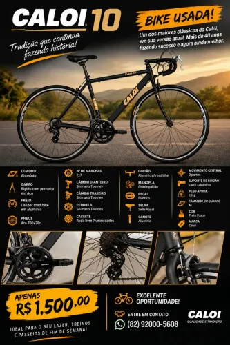 Bike speed Caloi 10