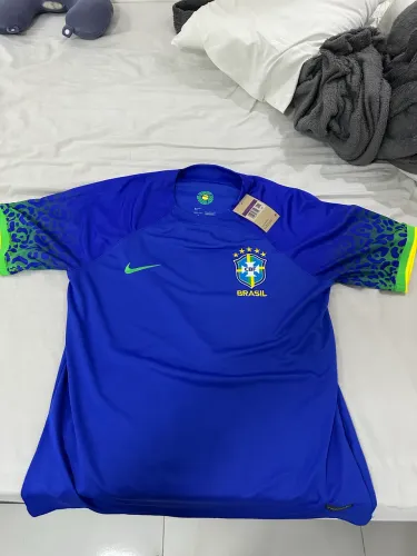 Camisa brasil azul, nova