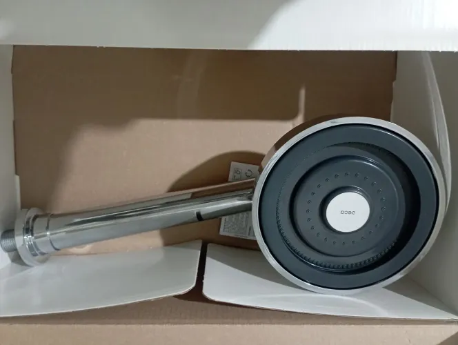 Chuveiro deca Acqua plus cromado tubo reto 