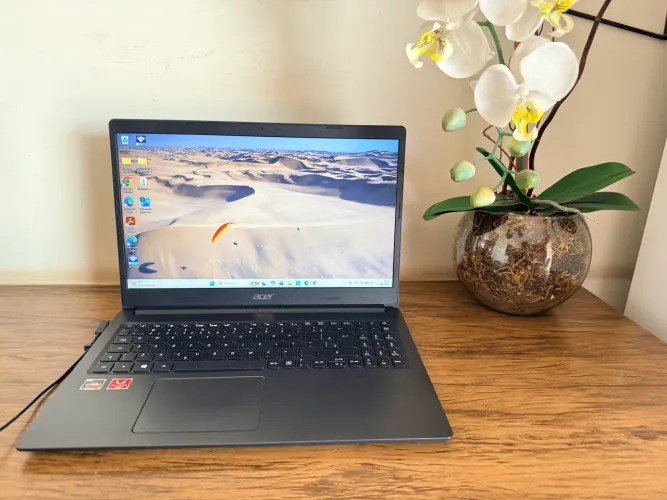 NOTEBOOK ACER RYZEN 5 3500U , 8RAM SSD 240 GB MUITO CONSERVADO