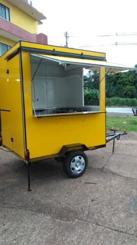 Trailer Hamburgueria Compacto - Ideal para Delivery