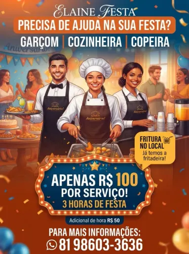 Promoção pra sua festa