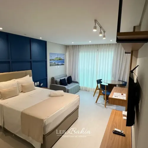 Imóvel para venda MOBILIADO - 1/4 em Jardim Armação NOVO
