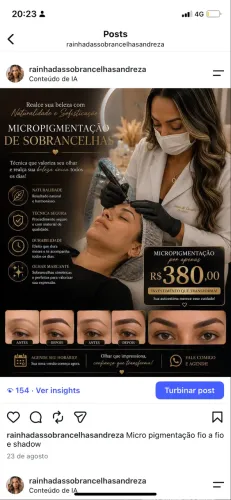 Restaure suas sobrancelhas com Microblading