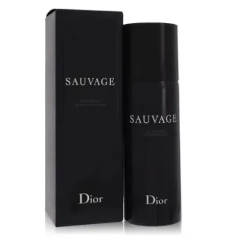Perfume Masculino Silver Scent 100ml ou Dior Sauvage deodorant 150ml Original Lacrado.