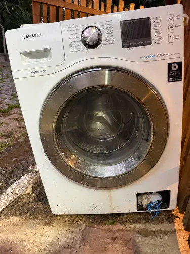 Máquina lavar doação