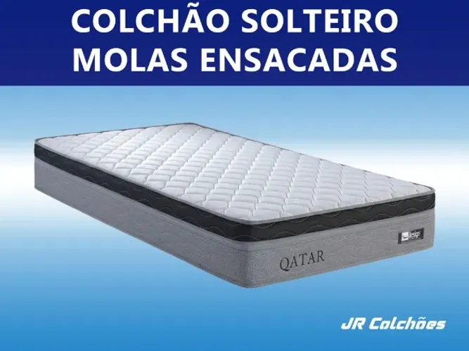 Colchão Solteiro Molas Ensacadas