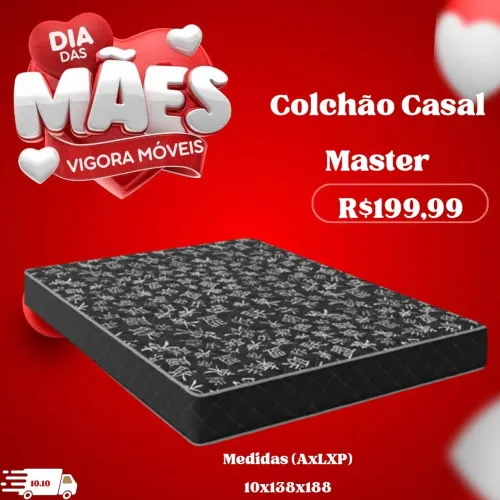 Colchão casal Master 