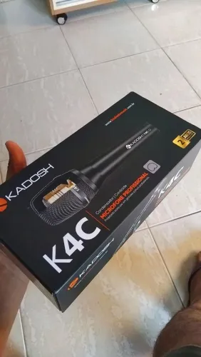MICROFONE CONDENSADOR KADOSH K4C
