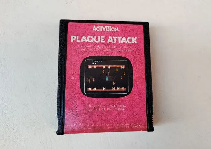 Plaque Attack - Cartucho Original Atari