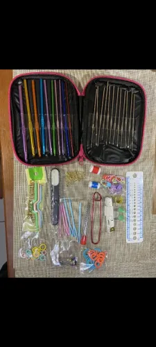 Kit crochê completo