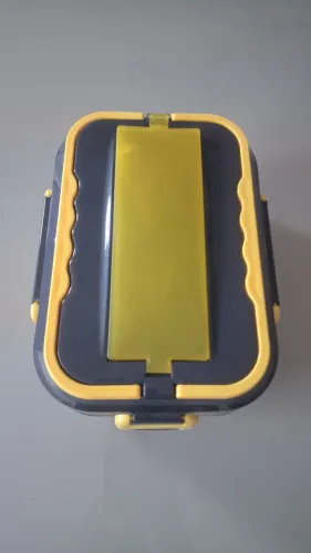 Marmita elétrica portátil com duas fonte de energia,para tomada e de carro e caminhão etc