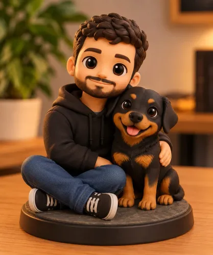Bonequinho 3D: Você e seu Pet