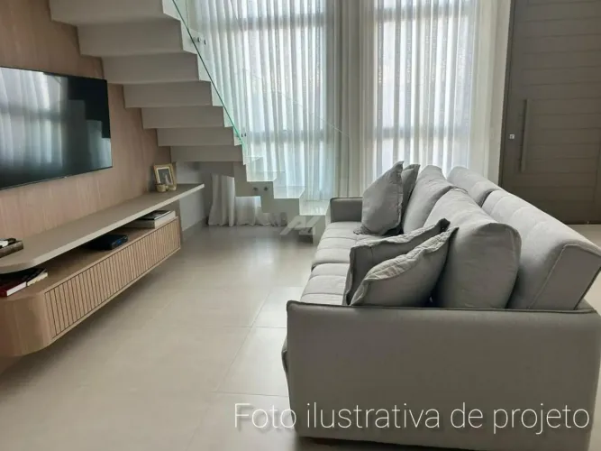Casa moderna 150m² à venda no Residencial Malmo  Parque Santa Cândida, Campinas/SP.