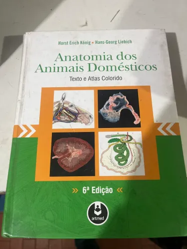 Livro Anatomia dos animais domésticos