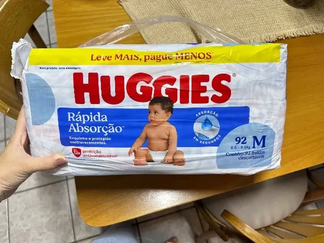 Fralda Huggies M