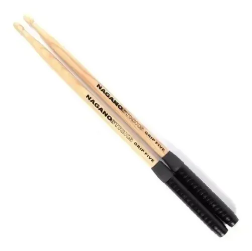 Baqueta Nagano Grip Five Ponta De Madeira 5a Stk0012 Tamanho 410mm