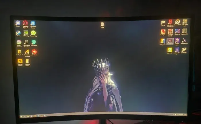 Monitor samsung curvo 23 pol. 60hz FHD