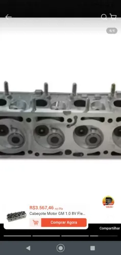 Cabeçote motor At gol