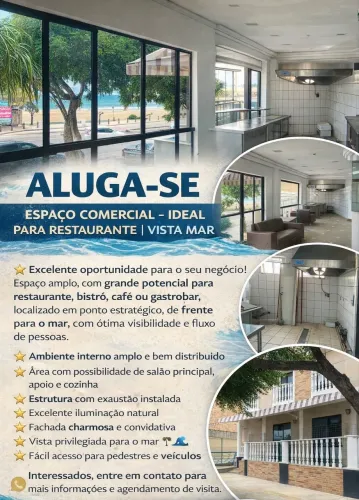 Aluguel do espaço 