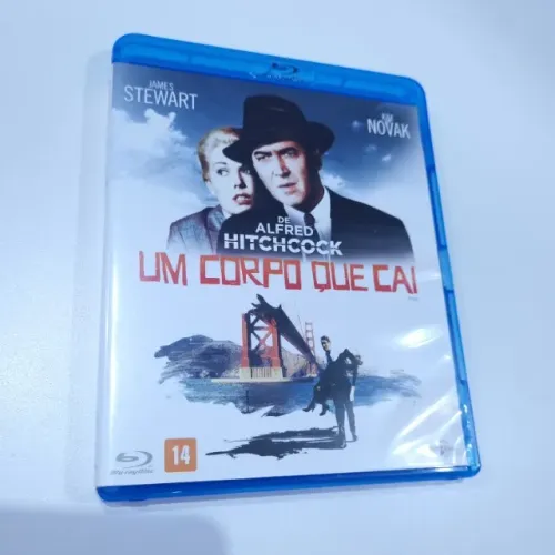 OFERTA - Blu-Ray Original UM CORPO QUE CAI - ALFRED HITCHCOCK + CARD JAMES STEWART