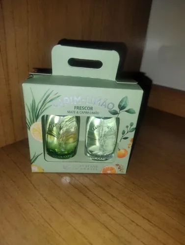 Kit mate e capim limão loccitane Brasil 