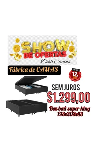Box baú super king 193x203