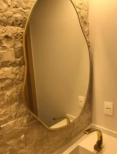 Espelho para lavabo e banheiro
