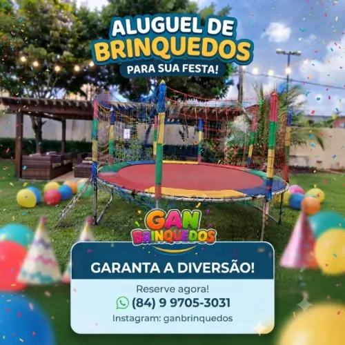 Locação de Brinquedos: Festas | Eventos