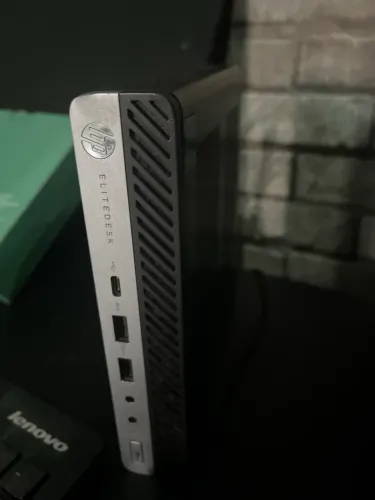 Mini Pc HP elitedesk 800 g3 - I5 de sétima geração, 8gb ram, aceito cartão