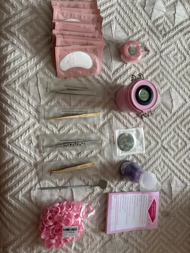 Kit alongamento de cílios 