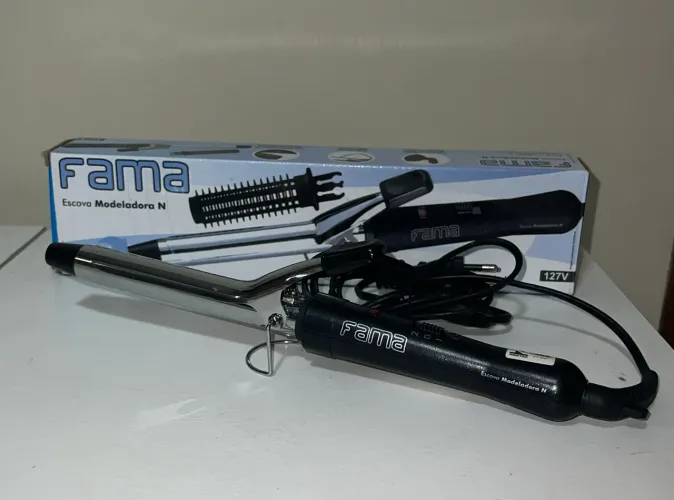 Escova Modeladora N FAMA 2 em 1 - BIVOLT ?ACEITO PROPOSTA?