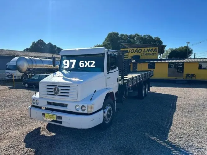 M.BENZ 1620 6X2 1996 MOTOR NOVO CARROCERIA 8m