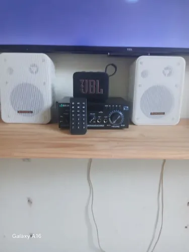 Kit Som! AMPLIFICADOR, JBL Original e Caixas de Som.