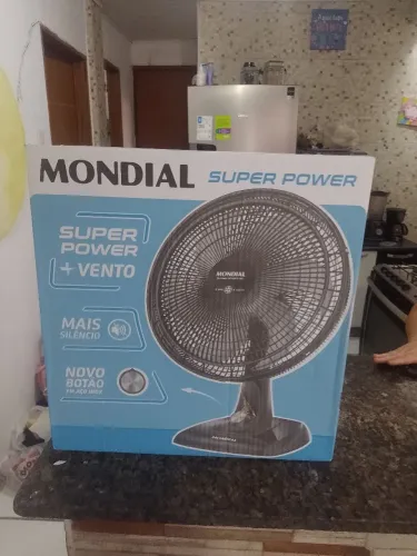 Ventilador de mesa mondial 40cm novo(na caixa) - nota fiscal e garantia - aceito cartão