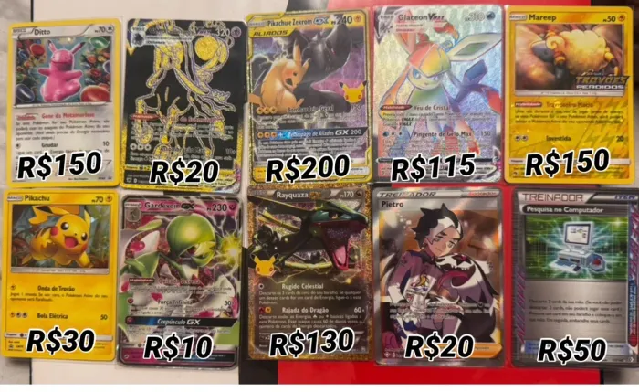 Cartas pokémon