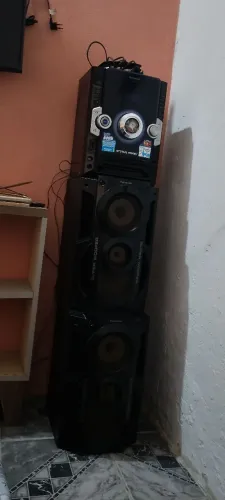 Caixas de som Panasonic 100 reais