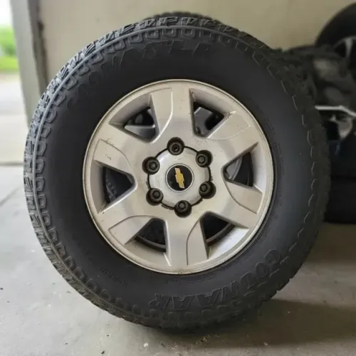 Jogo 4 Rodas Original Chevrolet S10 Aro 16 + Pneus 235/70 R16 Novos
