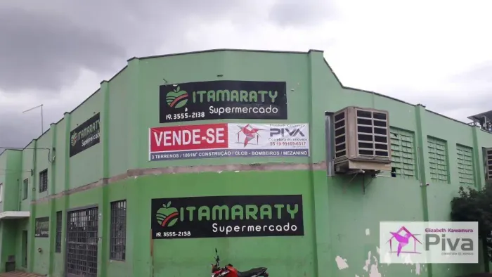 3 terrenos/ 1061m2 construção/CLCB - BOMBEIROS/ Mezanino